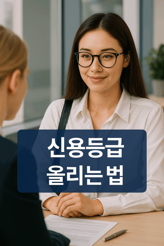 신용등급 올리는 법 – 사회초년생을 위한 금융 루틴