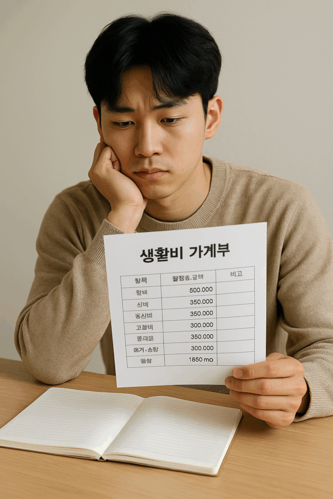 2025년 1인 가구 한 달 생활비는 얼마가 적당할까? 현실 데이터로 보는 지출 전략