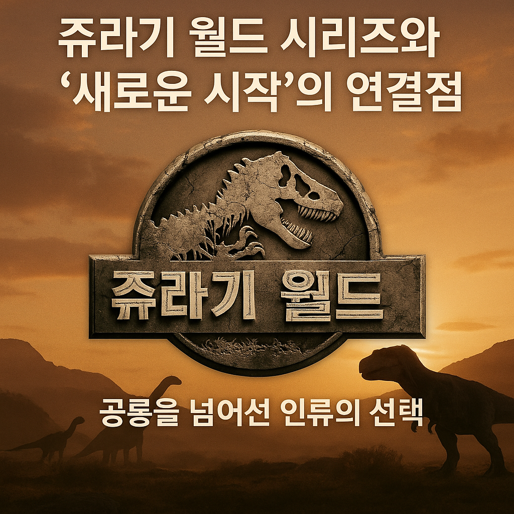 쥬라기 월드 시리즈와 ‘새로운 시작’의 연결점 – 공룡을 넘어선 인류의 선택
